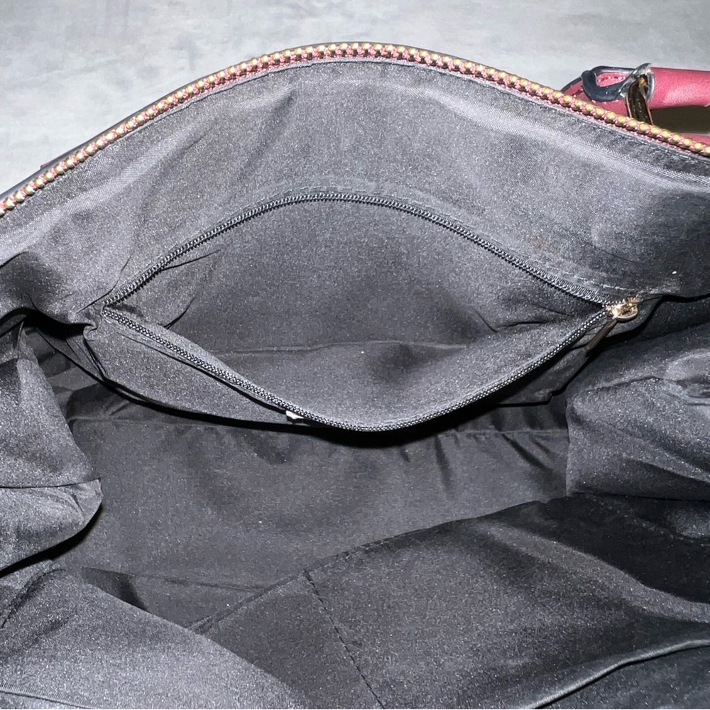 Cato Maroon Shoulder Bag - Picture 11 of 12